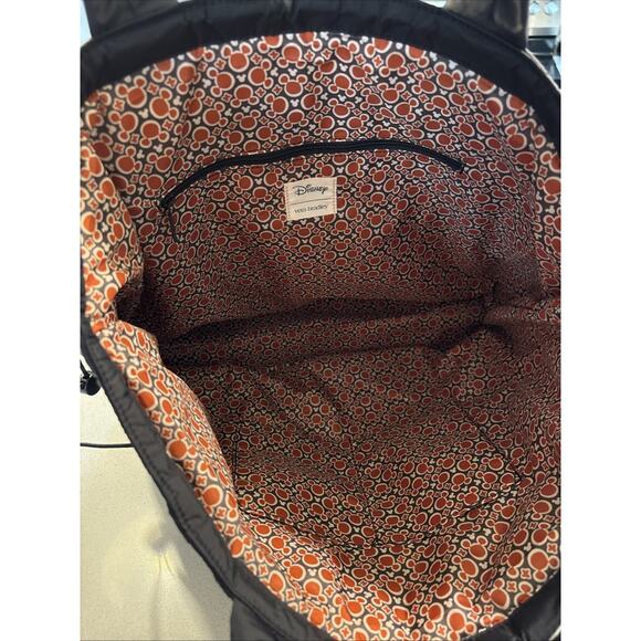 NWT Disney Vera Bradley Tote Bag Mickey Mouse Moonless Night Quilted Mouse Ears - Picture 3 of 9